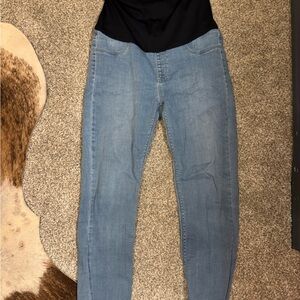 Just Black Maternity Light Blue Women's Skinny Jeans